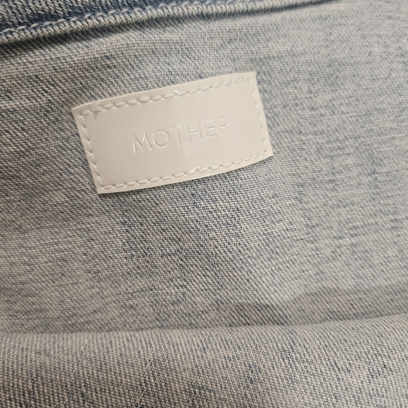 Mother The Ruffle Mini Raw Edge Skirt Size 27 - Picture 6 of 8